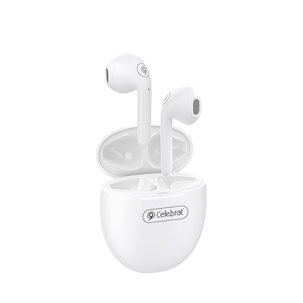 True Wireless Stereo Headset Earbuds Airbuds TWS-W3 (White)